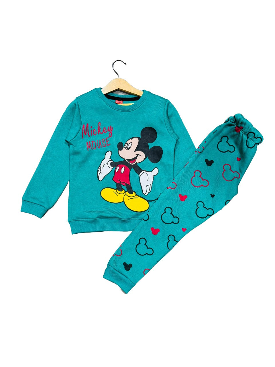 Mickey mouse C-green track suit- Boys (R-48)