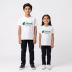 Azadi Special Boys Printed Flag Bearer Independence Day Shirt - White