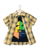 Hawaii Skin Check Double casual Shirt Boys