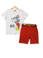 Mickey Mouse Red Nicker Suit Boys