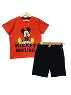 Mickey Mouse Red Nicker Suit Boys