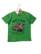 Huff & Puff Green T-Shirt Boys
