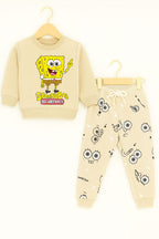 Sponge Bob cream track suit- Boys (R-54)
