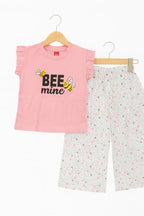 BEE mine baby T-shirt & flapper- Girls