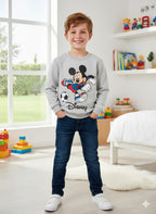 Disney gray sweatshirt- Boys (R-93)