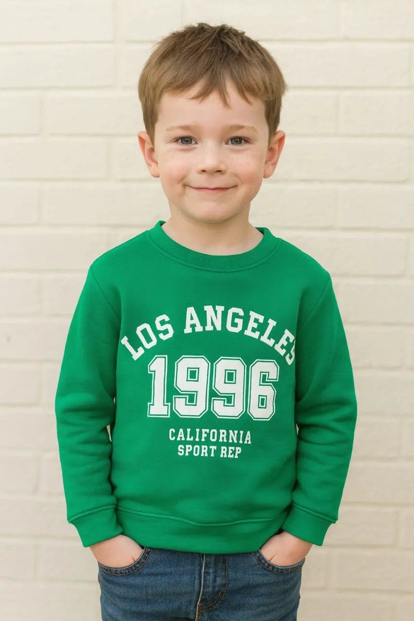 Los angeles green swaetshit- Boys (R-39N)