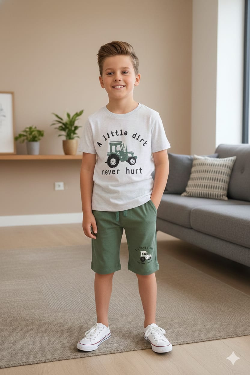 Never hurt gray nicker suit- Boys