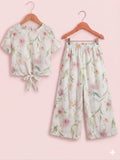 Multiple color Tulip Half Sleeveless Skate Fish-Girls