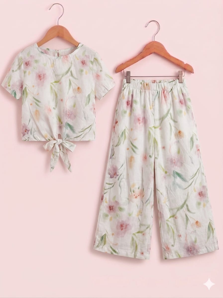Multiple color Tulip Half Sleeveless Skate Fish-Girls
