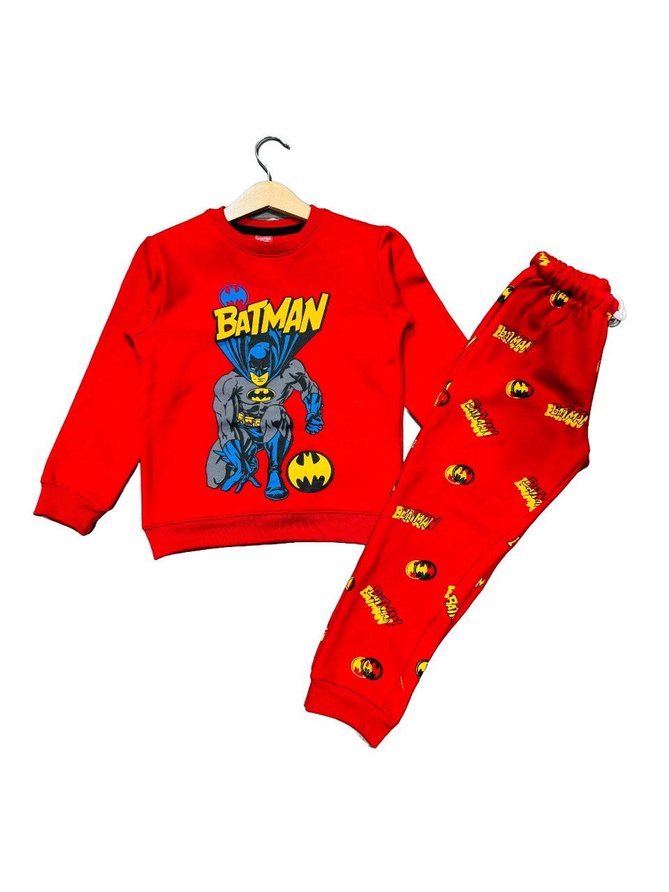 Batman hero red tracksuit- Boys (R-46)