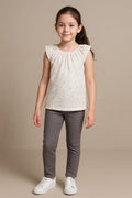 Moon & Star White T-Shirt Girls