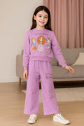 Best Friends Purple Tracksuit for Girls (R-21)