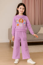 Best friends purple track suit- Girls(R-21)