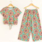 Multiple Dots Print Pista Skate Fish- Girls